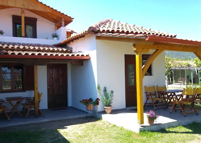 Lägenhet Toula's House Paralia Sikias